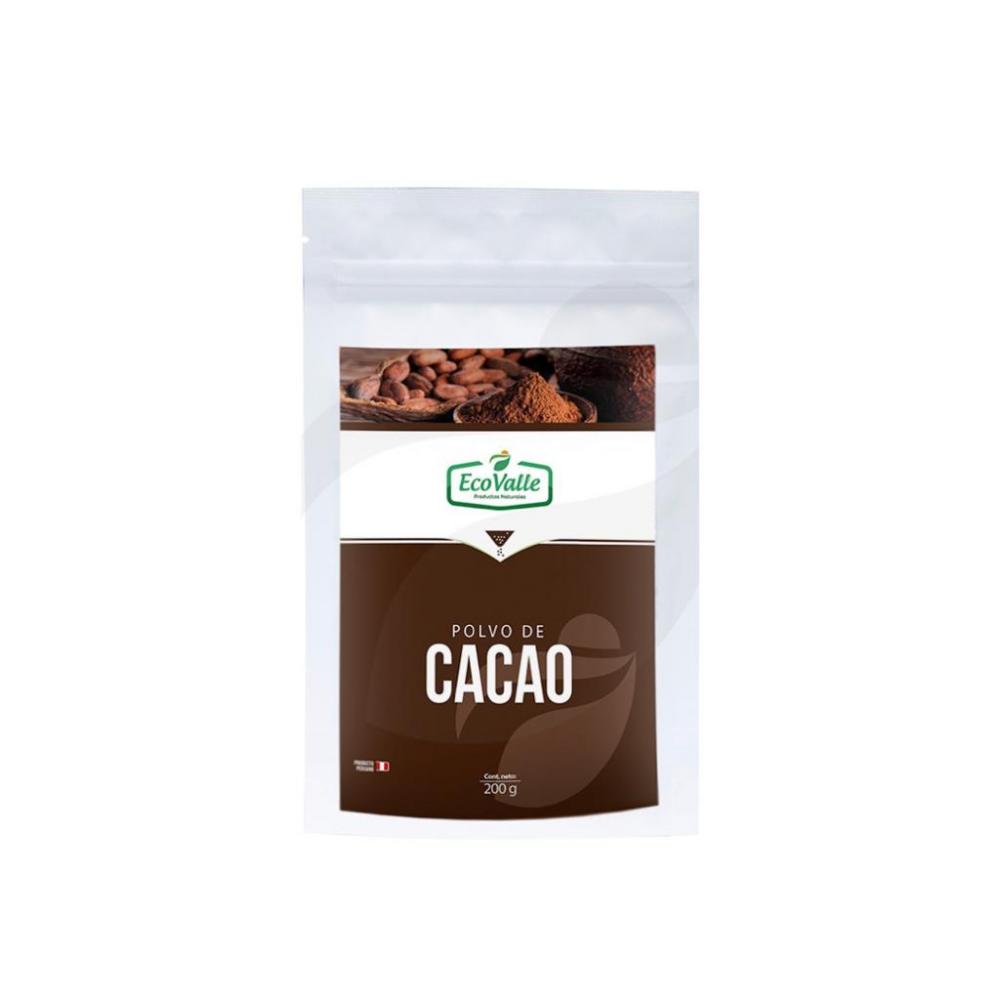 Cacao en polvo x 200 gr...